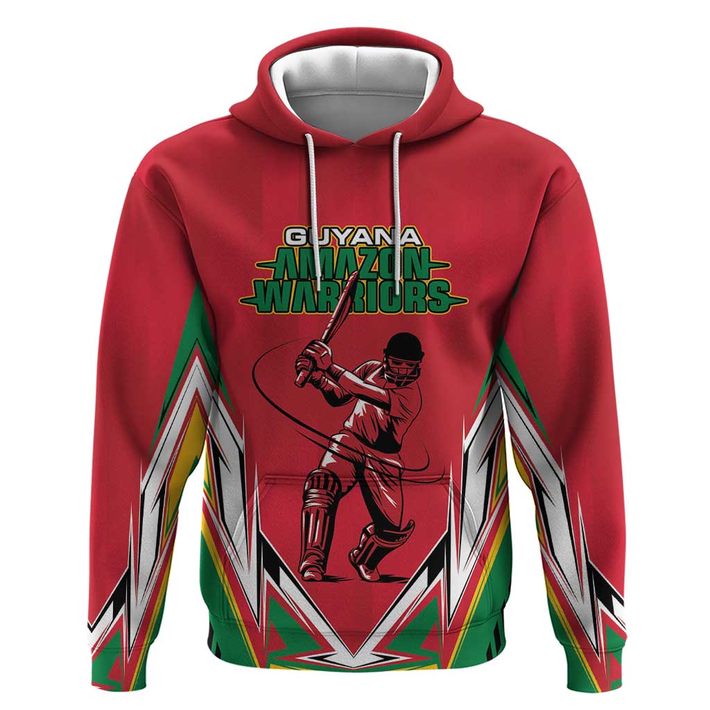 Custom Guyana Cricket Spirit Hoodie Amazon Warriors Inspired - Wonder Print Shop