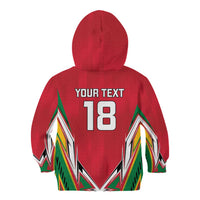 Custom Guyana Cricket Spirit Kid Hoodie Amazon Warriors Inspired - Wonder Print Shop