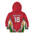 Custom Guyana Cricket Spirit Kid Hoodie Amazon Warriors Inspired - Wonder Print Shop