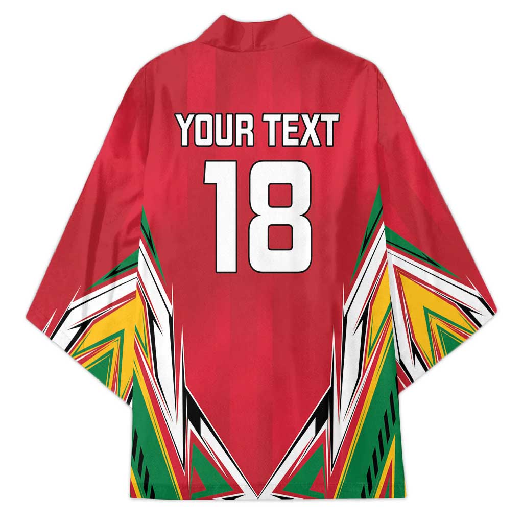 Custom Guyana Cricket Spirit Kimono Amazon Warriors Inspired - Wonder Print Shop