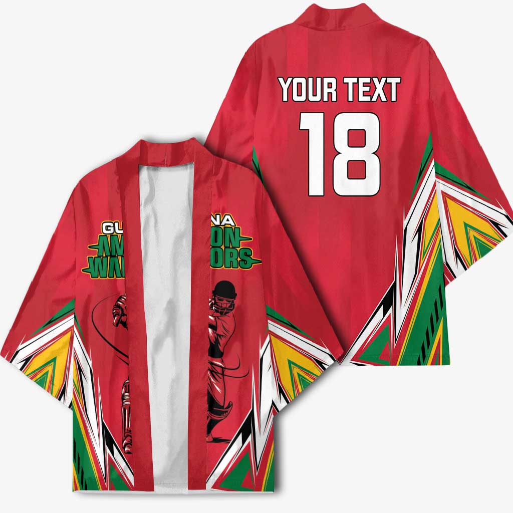 Custom Guyana Cricket Spirit Kimono Amazon Warriors Inspired - Wonder Print Shop