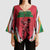 Custom Guyana Cricket Spirit Kimono Sleeve Blouse Amazon Warriors Inspired - Wonder Print Shop