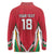 Custom Guyana Cricket Spirit Long Sleeve Polo Shirt Amazon Warriors Inspired - Wonder Print Shop