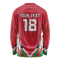 Custom Guyana Cricket Spirit Long Sleeve Shirt Amazon Warriors Inspired - Wonder Print Shop