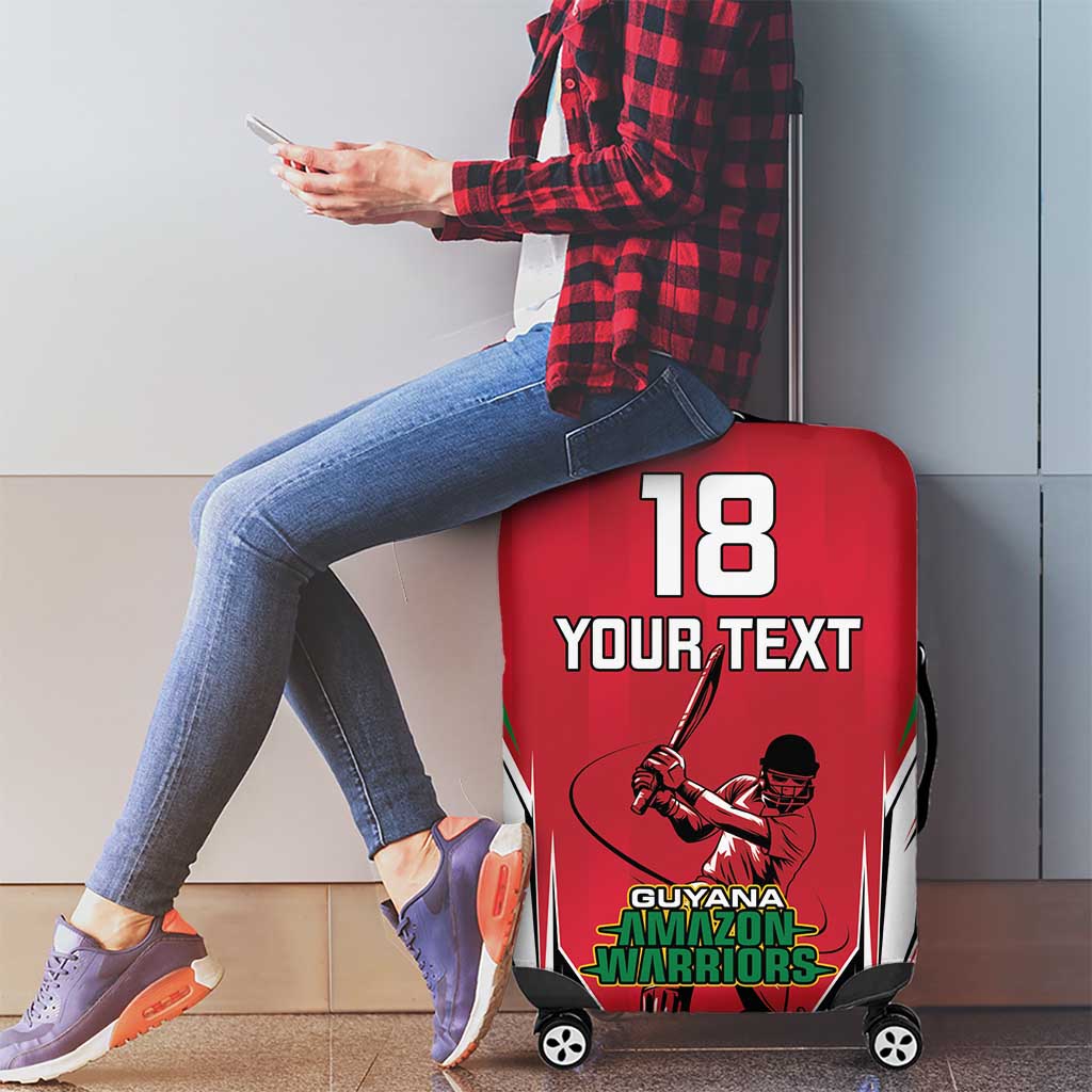 Custom Guyana Cricket Spirit Luggage Cover Amazon Warriors Inspired - Wonder Print Shop