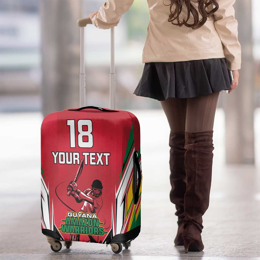 Custom Guyana Cricket Spirit Luggage Cover Amazon Warriors Inspired - Wonder Print Shop