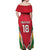 Custom Guyana Cricket Spirit Off Shoulder Maxi Dress Amazon Warriors Inspired - Wonder Print Shop