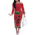 Custom Guyana Cricket Spirit Off The Shoulder Long Sleeve Dress Amazon Warriors Inspired - Wonder Print Shop