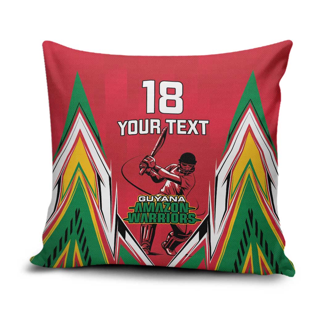 Custom Guyana Cricket Spirit Pillow Cover Amazon Warriors Inspired - Wonder Print Shop