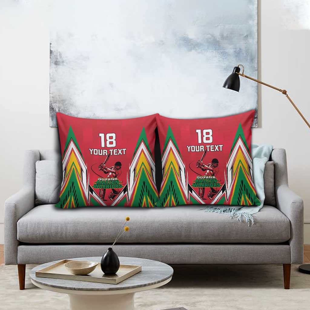 Custom Guyana Cricket Spirit Pillow Cover Amazon Warriors Inspired - Wonder Print Shop