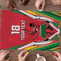 Custom Guyana Cricket Spirit Puzzle Amazon Warriors Inspired - Wonder Print Shop