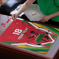 Custom Guyana Cricket Spirit Puzzle Amazon Warriors Inspired - Wonder Print Shop