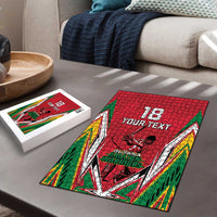 Custom Guyana Cricket Spirit Puzzle Amazon Warriors Inspired - Wonder Print Shop