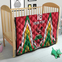 Custom Guyana Cricket Spirit Quilt Amazon Warriors Inspired - Wonder Print Shop