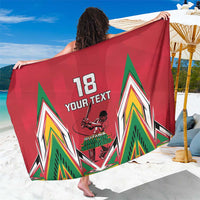 Custom Guyana Cricket Spirit Sarong Amazon Warriors Inspired - Wonder Print Shop