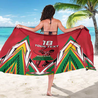 Custom Guyana Cricket Spirit Sarong Amazon Warriors Inspired - Wonder Print Shop