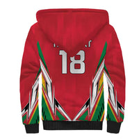 Custom Guyana Cricket Spirit Sherpa Hoodie Amazon Warriors Inspired - Wonder Print Shop