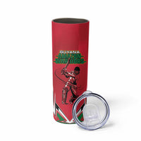 Custom Guyana Cricket Spirit Skinny Tumbler Amazon Warriors Inspired - Wonder Print Shop