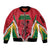 Custom Guyana Cricket Spirit Sleeve Zip Bomber Jacket Amazon Warriors Inspired - Wonder Print Shop