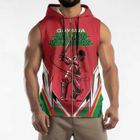 Custom Guyana Cricket Spirit Sleeveless Zip Hoodie Amazon Warriors Inspired - Wonder Print Shop