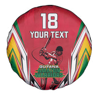 Custom Guyana Cricket Spirit Spare Tire Cover Amazon Warriors Inspired - Wonder Print Shop