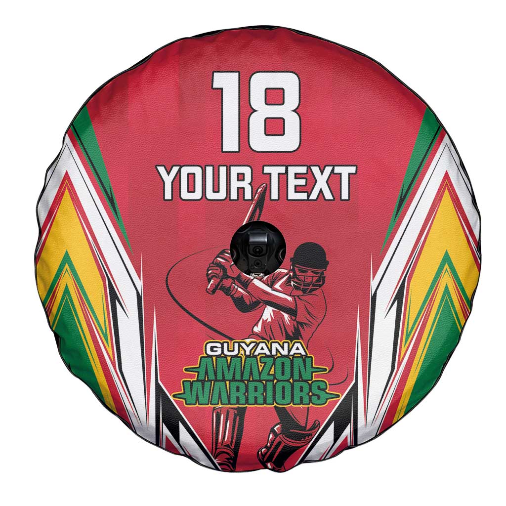 Custom Guyana Cricket Spirit Spare Tire Cover Amazon Warriors Inspired - Wonder Print Shop
