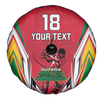 Custom Guyana Cricket Spirit Spare Tire Cover Amazon Warriors Inspired - Wonder Print Shop
