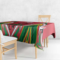 Custom Guyana Cricket Spirit Tablecloth Amazon Warriors Inspired - Wonder Print Shop