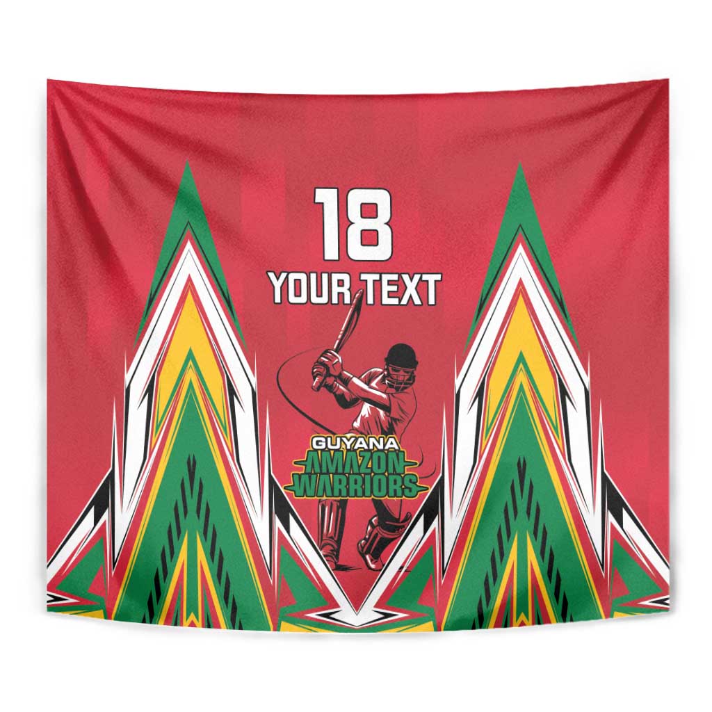 Custom Guyana Cricket Spirit Tapestry Amazon Warriors Inspired - Wonder Print Shop