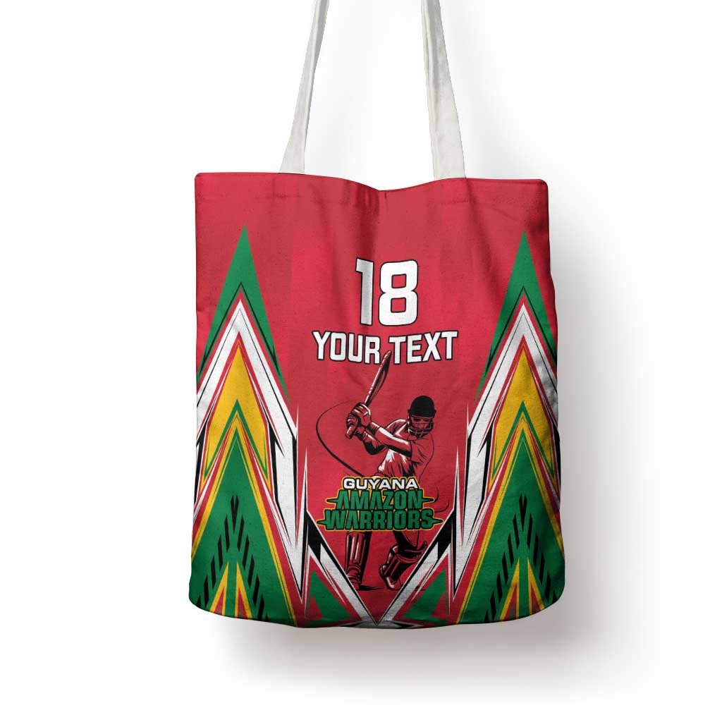 Custom Guyana Cricket Spirit Tote Bag Amazon Warriors Inspired - Wonder Print Shop