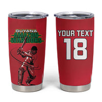 Custom Guyana Cricket Spirit Tumbler Cup Amazon Warriors Inspired - Wonder Print Shop