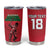 Custom Guyana Cricket Spirit Tumbler Cup Amazon Warriors Inspired - Wonder Print Shop