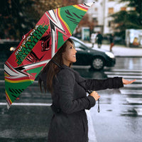 Custom Guyana Cricket Spirit Umbrella Amazon Warriors Inspired - Wonder Print Shop
