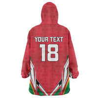 Custom Guyana Cricket Spirit Wearable Blanket Hoodie Amazon Warriors Inspired - Wonder Print Shop