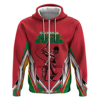 Custom Guyana Cricket Spirit Zip Hoodie Amazon Warriors Inspired - Wonder Print Shop