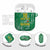 Custom Guyana Football AirPods Case One Team One Game Green Version - Wonder Print Shop