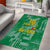 Custom Guyana Football Area Rug One Team One Game Green Version - Wonder Print Shop