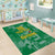 Custom Guyana Football Area Rug One Team One Game Green Version - Wonder Print Shop