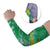 Custom Guyana Football Arm Sleeves One Team One Game Green Version - Wonder Print Shop