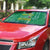 Custom Guyana Football Auto Sun Shade One Team One Game Green Version - Wonder Print Shop