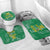 Custom Guyana Football Bathroom Set One Team One Game Green Version - Wonder Print Shop