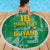 Custom Guyana Football Beach Blanket One Team One Game Green Version - Wonder Print Shop