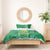 Custom Guyana Football Bedding Set One Team One Game Green Version - Wonder Print Shop