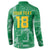 Custom Guyana Football Button Sweatshirt One Team One Game Green Version - Wonder Print Shop