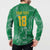 Custom Guyana Football Button Sweatshirt One Team One Game Green Version - Wonder Print Shop