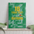 Custom Guyana Football Canvas Wall Art One Team One Game Green Version - Wonder Print Shop