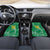 Custom Guyana Football Car Mats One Team One Game Green Version - Wonder Print Shop