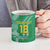 Custom Guyana Football Ceramic Mug One Team One Game Green Version - Wonder Print Shop
