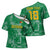 Custom Guyana Football Cross Shoulder Shirt One Team One Game Green Version - Wonder Print Shop