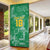 Custom Guyana Football Door Cover One Team One Game Green Version - Wonder Print Shop